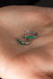Heliophilia Silver Pendientes de Plata de Ley 925